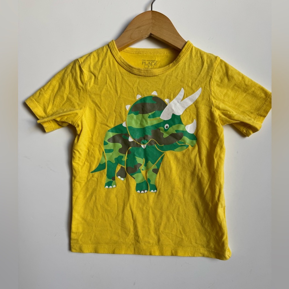 The Children's Place Yellow Dinosaur T-Shirt